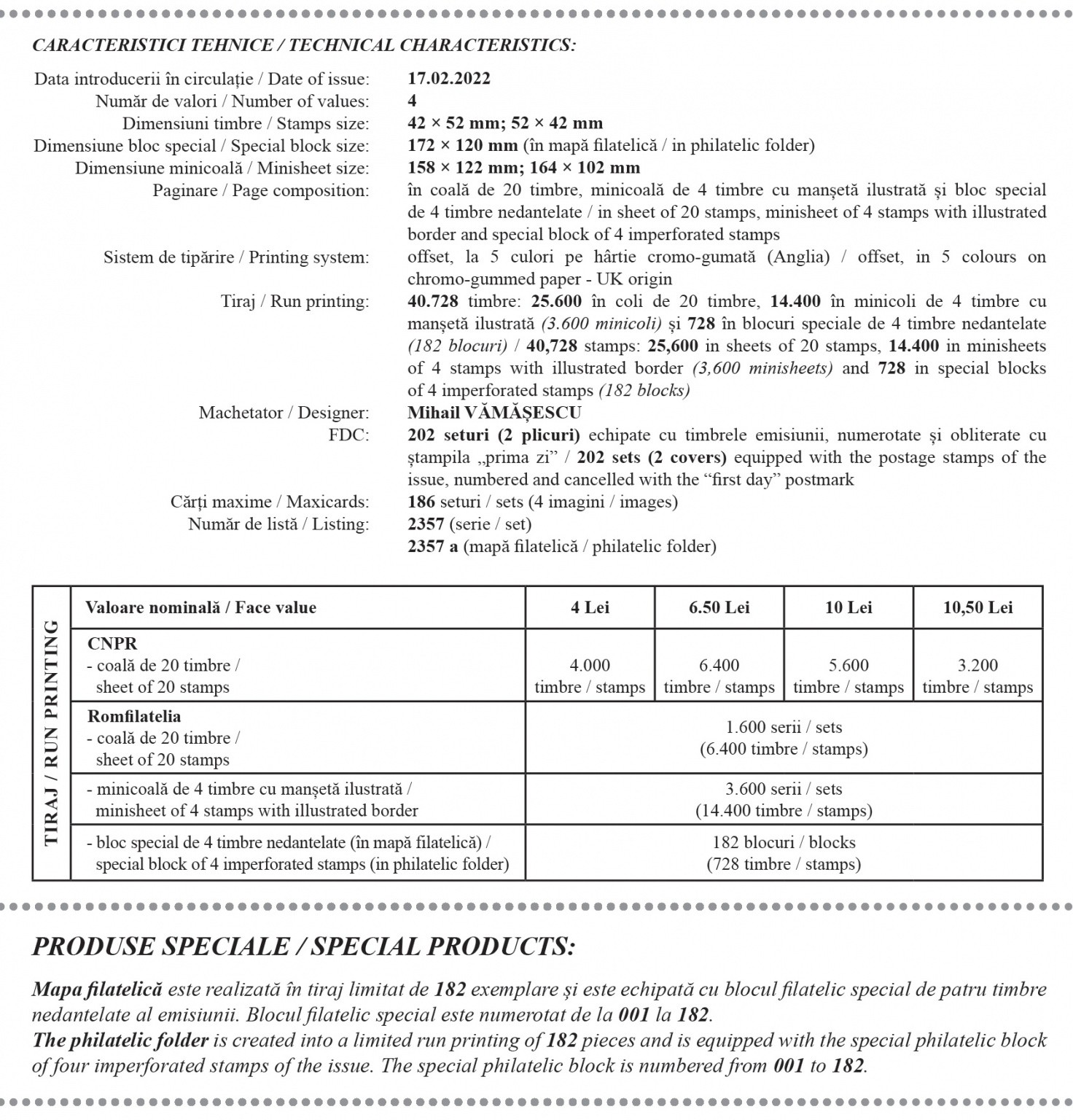 caract_Octav Bancila, 150 ani de la nastere